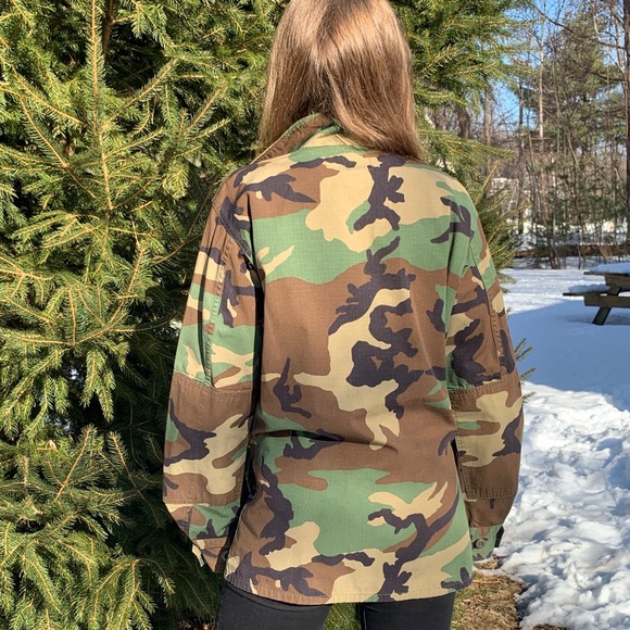 Vintage Camo Army Jacket - Picture 5 of 7